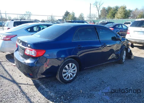2013 Toyota Corolla Le from USA, damaged, VIN 5YFBU4EE4DP143232